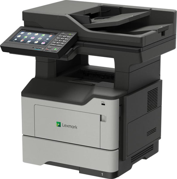 Multifunctional laser mono Lexmark MX622adhe, Dimensiune: A4, Imprimare/ Copiere/ Scanare color / Scanare in retea/ Fax, Viteza:47 ppm