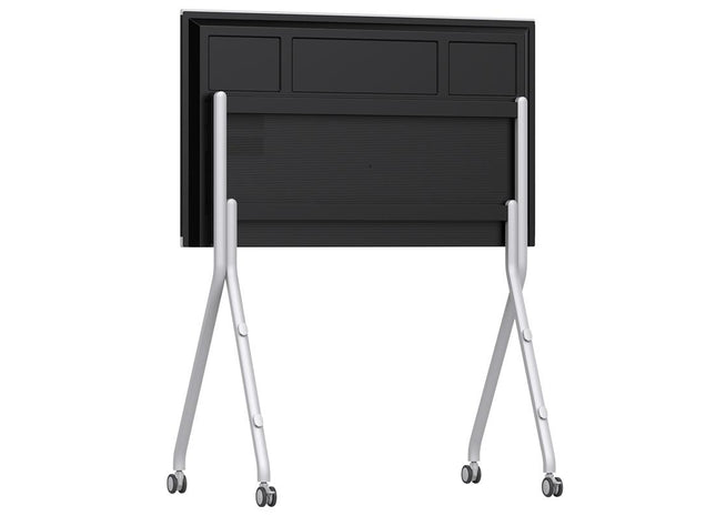 Mobile floor stand 65/ 75/ 86 inch white