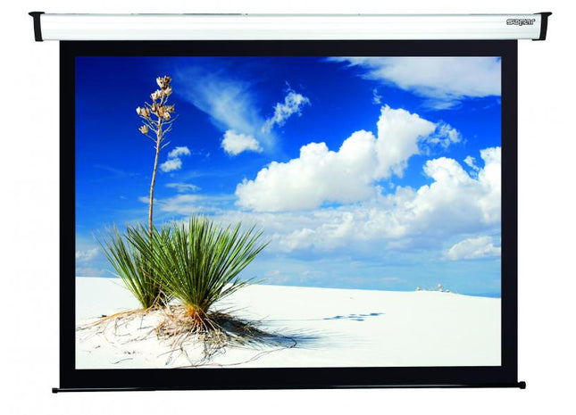 Sopas New Gold Projection Screen, manual, wall, 200cm x 200cm, 1:1 format, white
