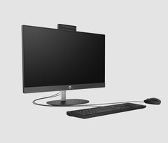All-in-One HP ProOne 240 G10 23.8 inch Non-Touch IPS FHD LED, Intel i5-1335U, video Integrat Intel Iris Xe Graphics, RAM 16GB DDR4, SSD 512GB, HP 125 Black Wired Keyboard, HP 125 Black Wired Mouse, Microsoft Windows 11 PRO Educational 64bit, 1yw