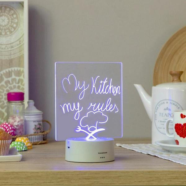 PANOU DE MESAJE ȘI NOTIȚE CU LED LEMO INNOVAGOODS