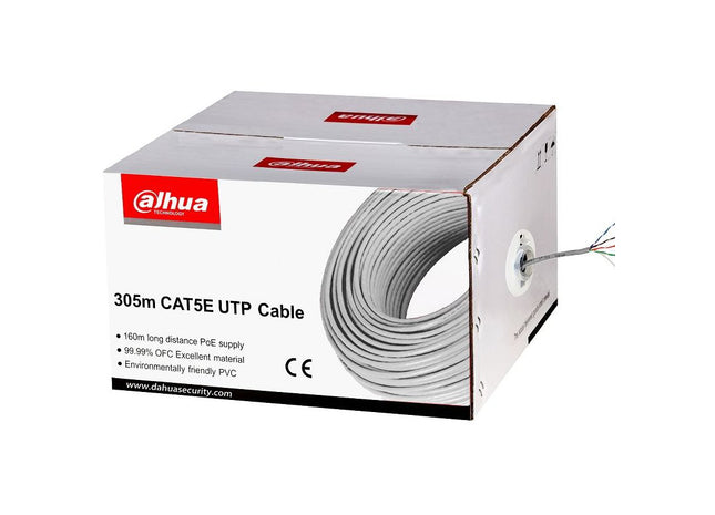 Cablu UTP Cat5e – 305 m, pentru retele Ethernet si alimentare PoE extinsa