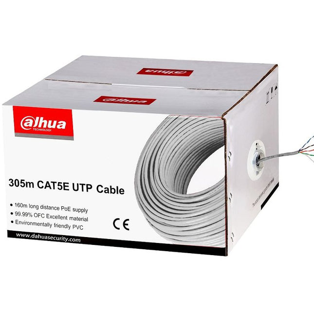 Cablu UTP Cat5e – 305 m, pentru retele Ethernet si alimentare PoE extinsa