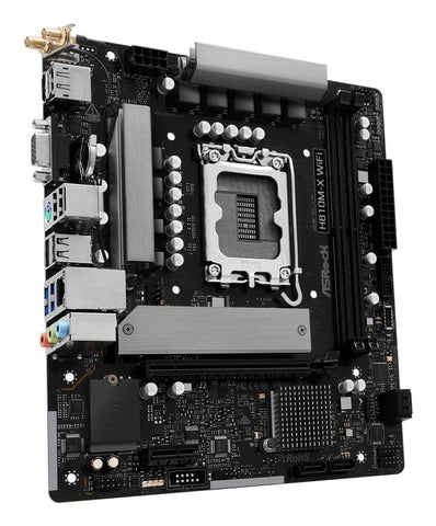 placa de baza ASRock H810M-X WiFi porturi si conectivitate
