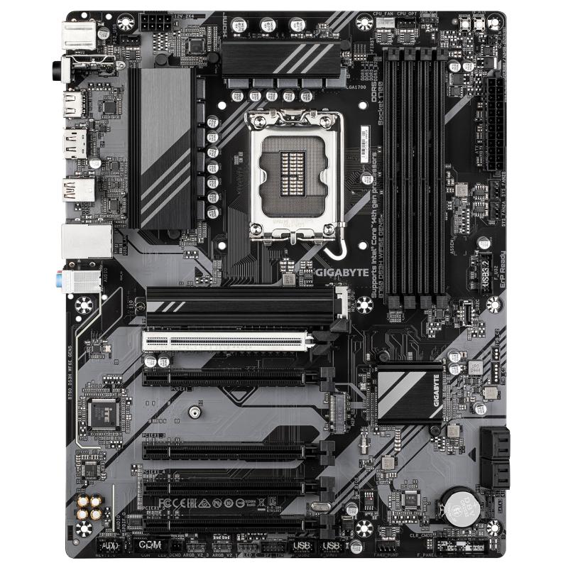 placa de baza Gigabyte B760 DS3H WIFI6E GEN5 vedere frontala