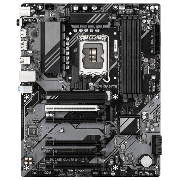 placa de baza Gigabyte B760 DS3H WIFI6E GEN5 vedere frontala