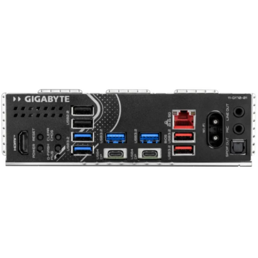 placa de baza GIGABYTE X870E EAGLE WIFI7 vedere frontala