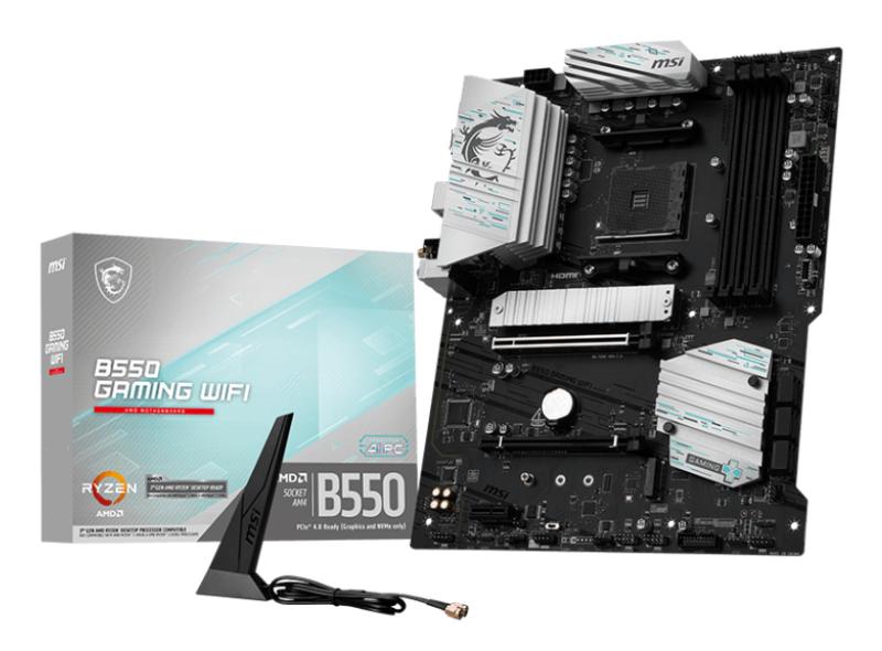 placa de baza MSI B550 GAMING WIFI porturi si conectivitate