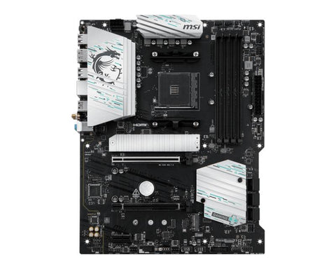 placa de baza MSI B550 GAMING WIFI vedere frontala