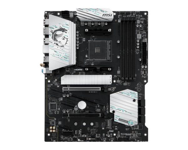 placa de baza MSI B550 GAMING WIFI vedere frontala