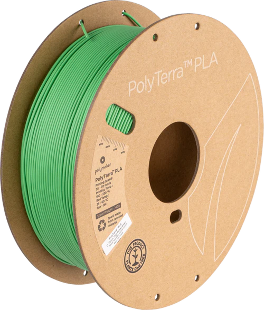 Filament PLA Polymaker PolyTerra Forest Green 1.75 mm 1000 g