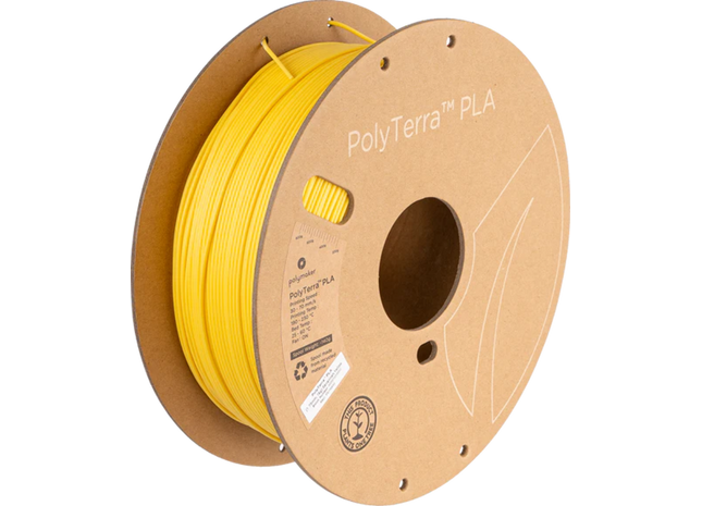 Filament PLA Polymaker PolyTerra Savannah Yellow 1.75 mm 1000 g