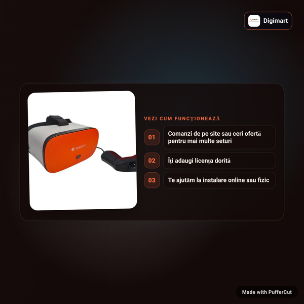 Ochelari ClassVR Premium 64GB 4GB 8x ad video