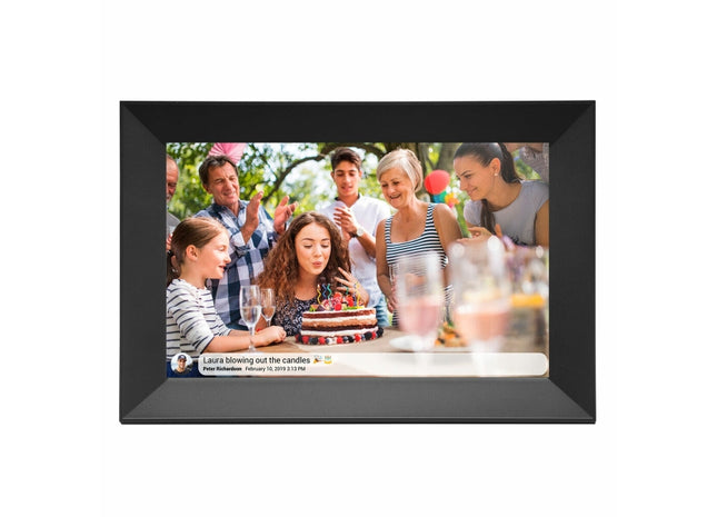 DENVER ELECTRONICS 119101040230 10.1" BLACK WI-FI DIGITAL PHOTO FRAME