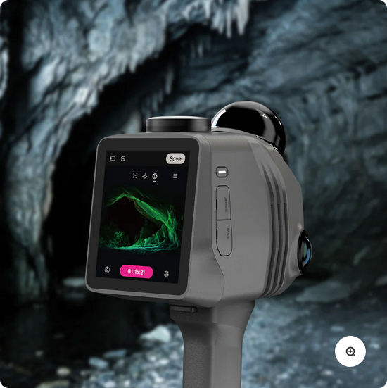 Scanner cu captură color și point cloud 4K