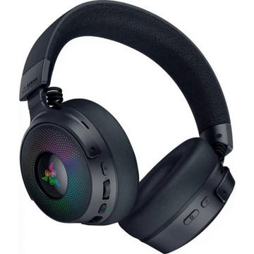 Razer Kraken V4 Pro – căști gaming wireless, Bluetooth și cu fir, RGB, microfon retractabil HyperClear