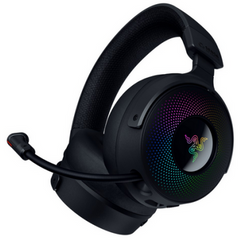 Razer Kraken V4 Pro – casti gaming wireless, bluetooth si cu fir, RGB, microfon retractabil HyperClear