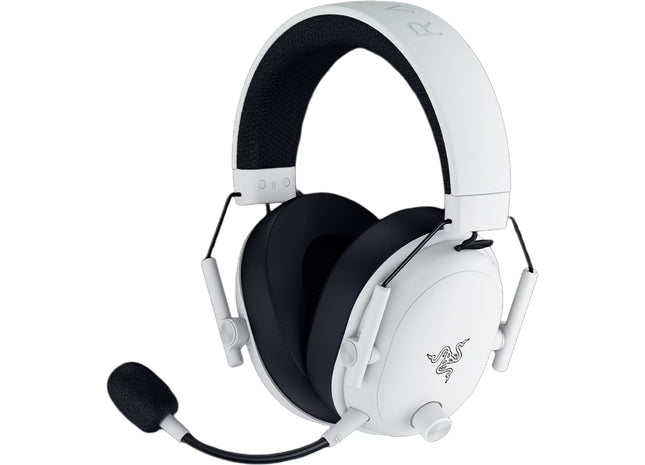 Razer Blackshark V3 Wireless White – casti wireless gaming cu THX Spatial Audio, autonomie 70 ore