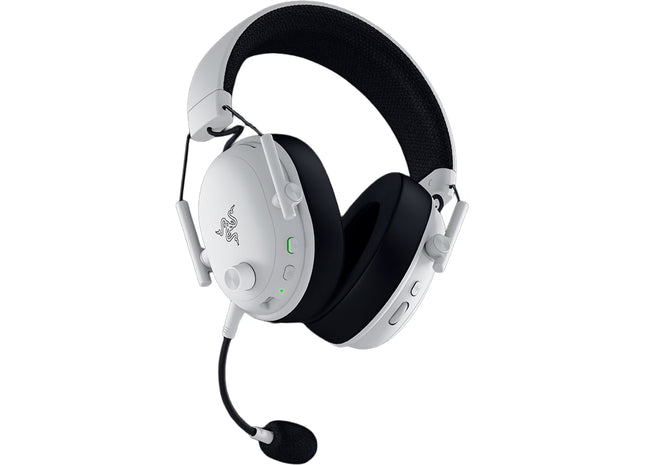 Razer Blackshark V3 Wireless White – casti wireless gaming cu THX Spatial Audio, autonomie 70 ore
