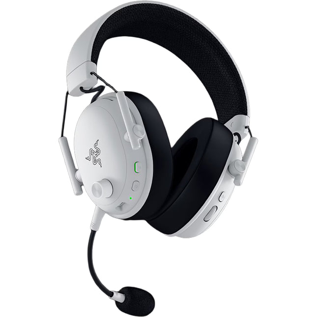 Razer Blackshark V3 Wireless White – casti wireless gaming cu THX Spatial Audio, autonomie 70 ore