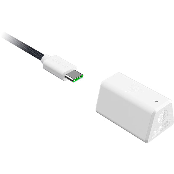 Razer Blackshark V3 Wireless White – casti wireless gaming cu THX Spatial Audio, autonomie 70 ore
