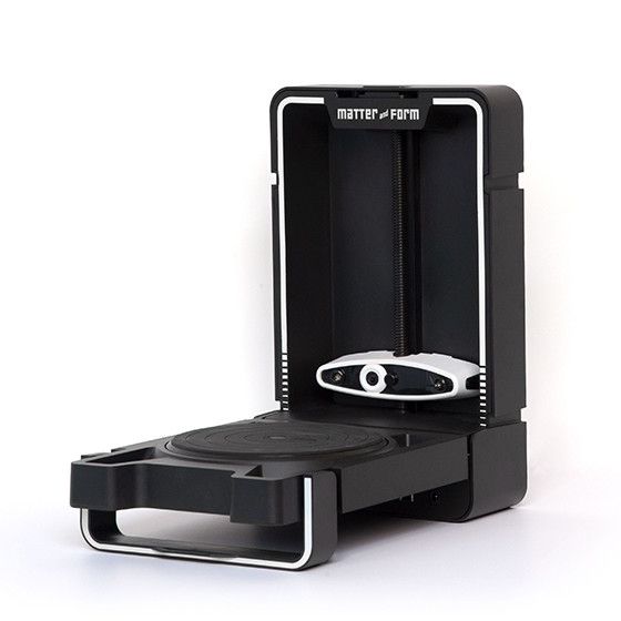 Scanner 3D Matter and Form MFS1V2 V2 Quickscan Desktop