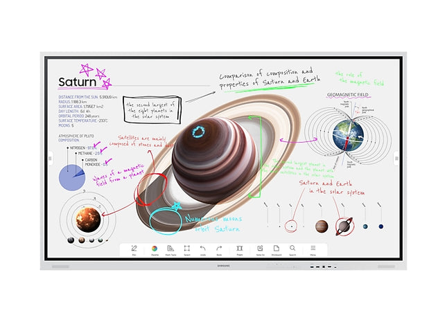 Samsung Flip Pro WM85B 85 inch UHD Interactive Display