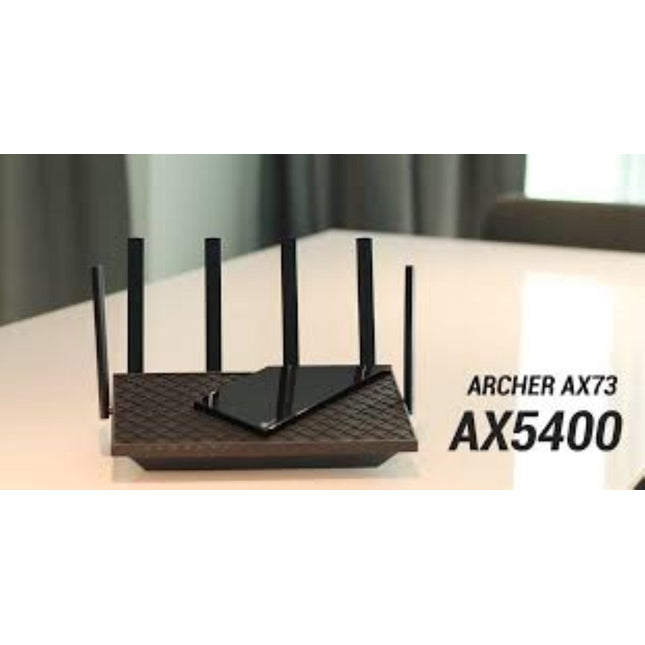 TP-LINK AX5400 Dual Band – Router Wi-Fi 6 ultra-rapid cu 6 antene performante