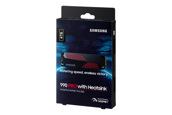 Alt text: Ambalaj original Samsung 990 PRO 4TB Digimart RO