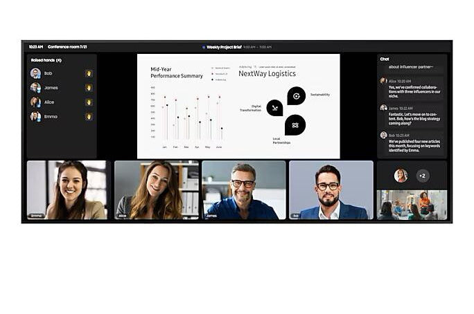 Samsung QP105DX-5K monitor Smart Signage 105 inch 5K