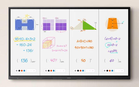 Samsung WA65F cu Split Note și 40 puncte touch