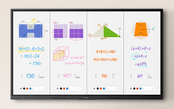 Samsung WA65F cu Split Note și 40 puncte touch