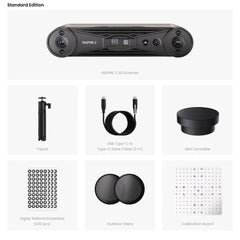 Scanner 3D Revopoint INSPIRE 2: Laser infraroșu wireless și lumină structurată