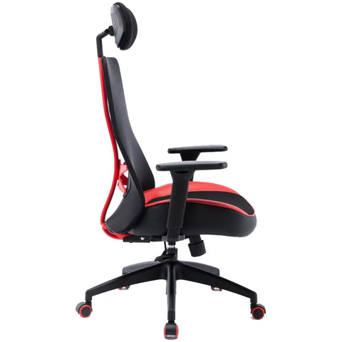 scaun gaming Serioux Kyrian cu brate reglabile 3D, Vedere laterala