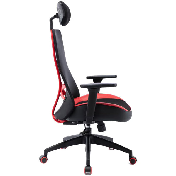 scaun gaming Serioux Kyrian cu brate reglabile 3D, Vedere laterala