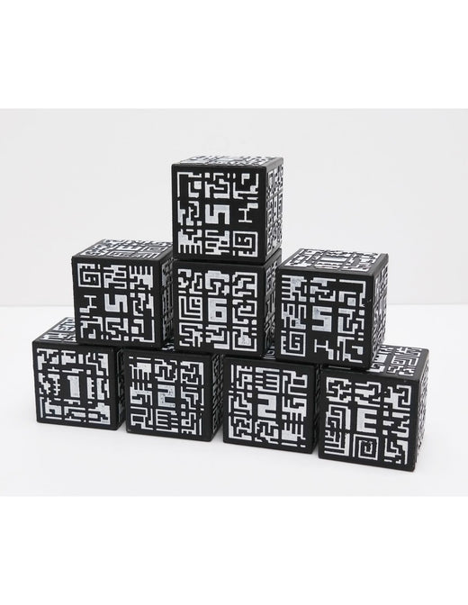 Set 8 cuburi QR Avantis ClassVR cu modele 3D