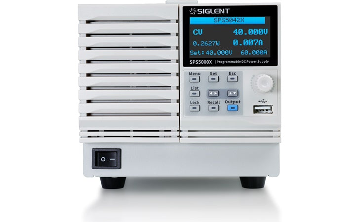 Sursă Siglent SPS5042X pentru curenți de până la 60 A
