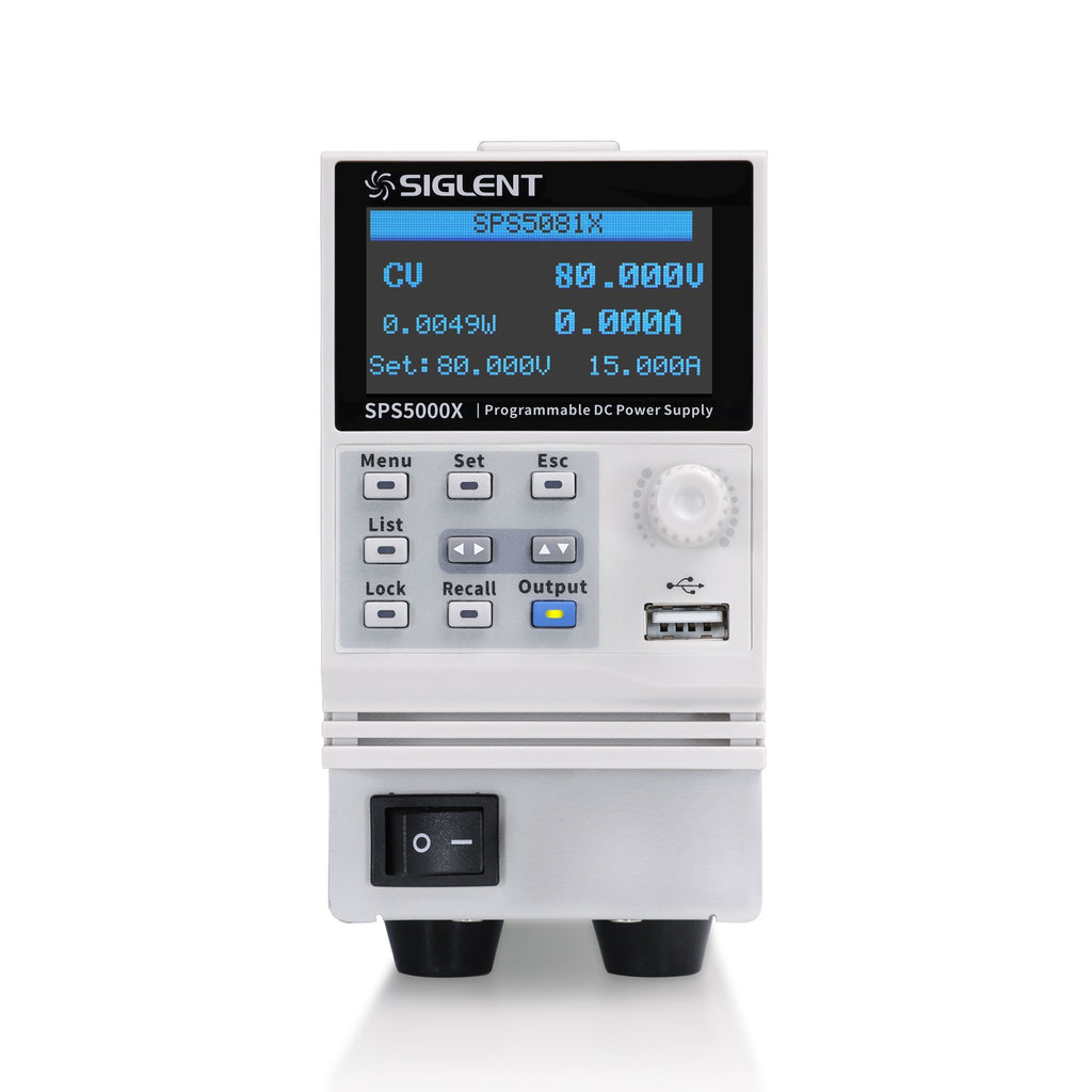 Funcție Constant Power Siglent SPS5081X