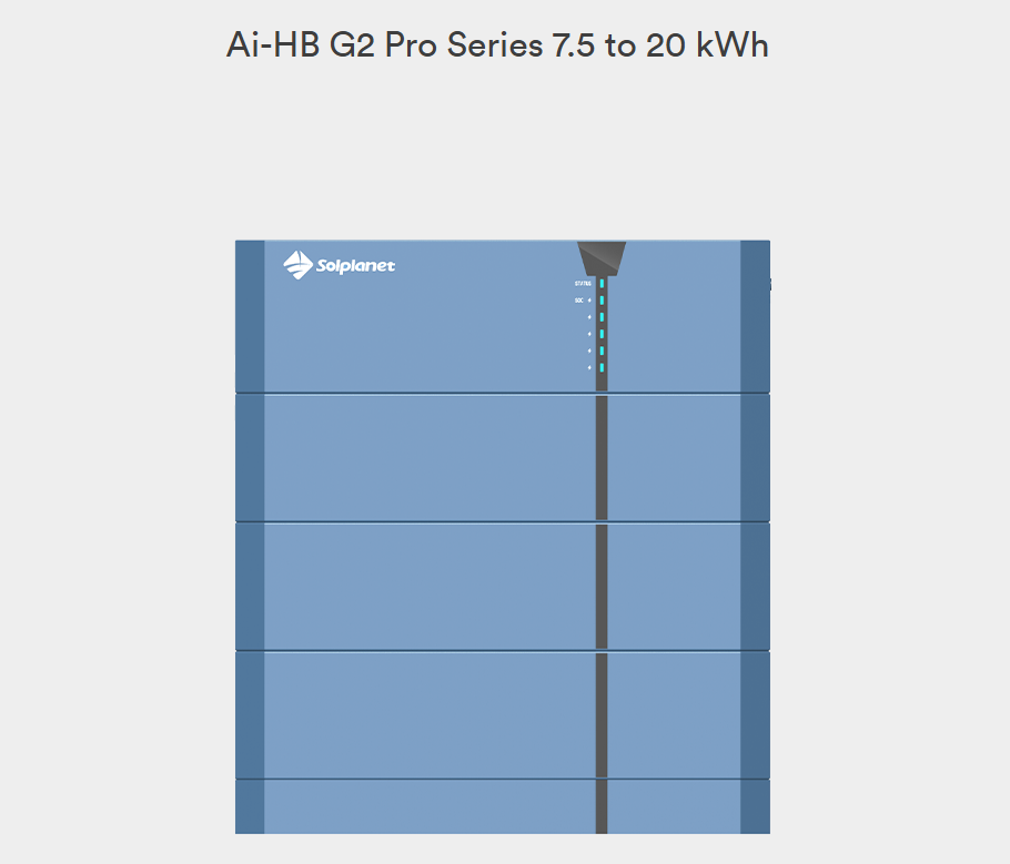 Controller baterie Solplanet Ai-HB G2 PRO high voltage