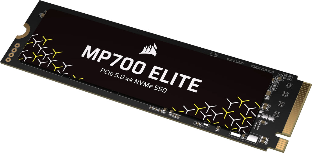 ssd Corsair MP700 Elite 4TB M.2 NVMe PCIe Gen5 vedere laterala