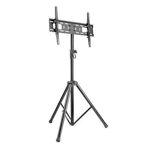 Stand TV podea BlackMount FS08-46T cu design tip trepied pentru ecrane 37 55 inch