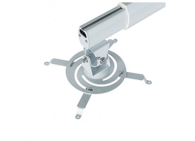 EXTENSIBLE WALL MOUNT FOR PROJECTOR IGGUAL SPP01-M IGG314517 - 42° WHITE ALUMINIUM