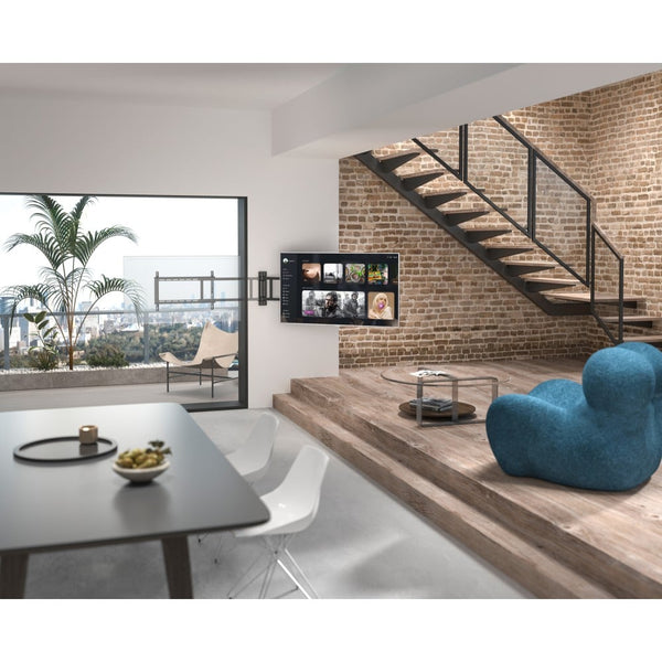 Suport TV electric montat in living