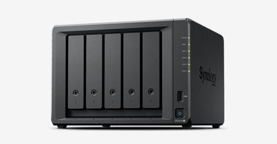 NAS Synology DiskStation DS1525+ cu 5 bay-uri pentru stocare date
