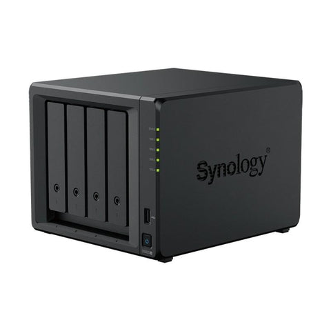 Vedere laterală Synology DS925+ DiskStation NAS negru