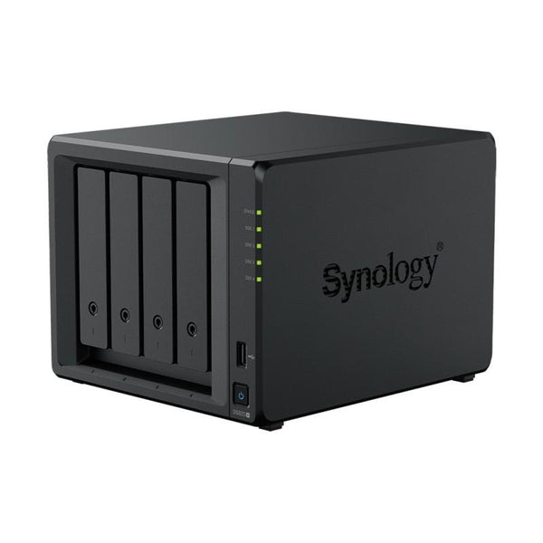 Vedere laterală Synology DS925+ DiskStation NAS negru
