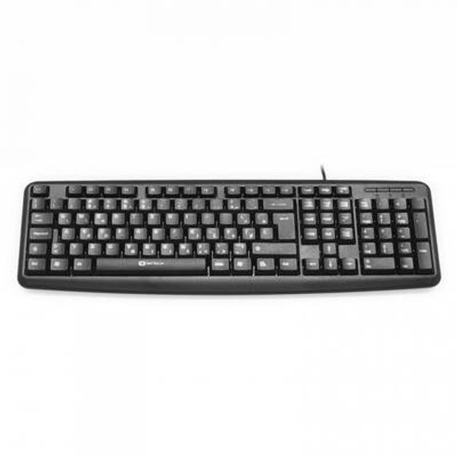 Tastatura Serioux 9400MM, cu fir, US layout, neagra, multimedia (11 hotkeys), USB