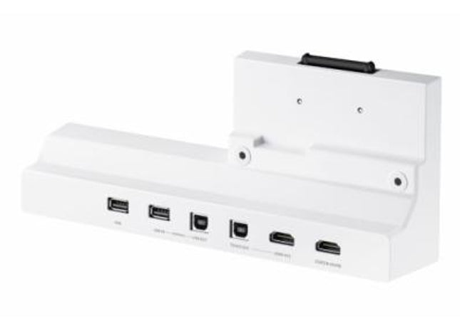 Tray de conectivitate pentru display interactiv Samsung Flip 2 55"/65" – HDMI Out, NFC si acces frontal pentru conexiuni rapide