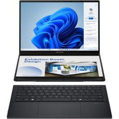 Laptop Asus Zenbook Duo, UX8406CA-QL118X, 14.0-inch, FHD (1920 x 1200)OLED 16:10 aspect ratio, Intel® Core™ Ultra 7 Processor 255H