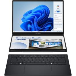 Laptop Asus Zenbook Duo, UX8406CA-QL118X, 14.0-inch, FHD (1920 x 1200)OLED 16:10 aspect ratio, Intel® Core™ Ultra 7 Processor 255H